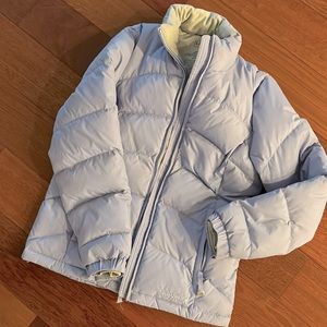 Women’s LLBean purple down puff jacket size XS